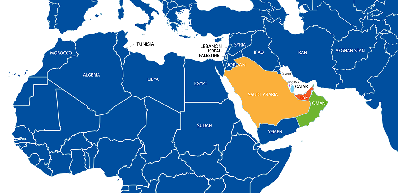 Car park spaces in GCC